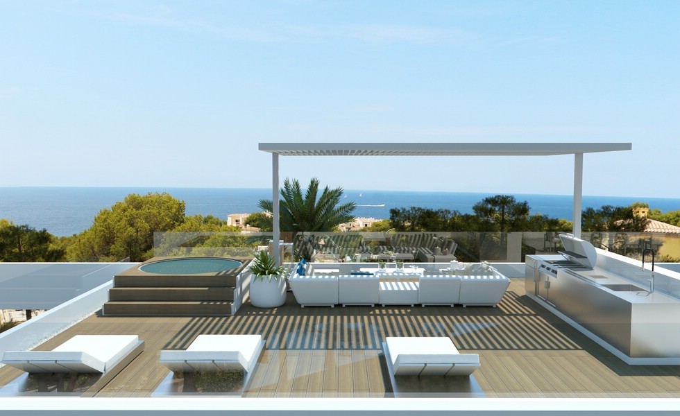 Newly build modern Villa in Nova Santa Ponsa close to the Port of Santa Ponca Newly build modern Villa in Nova Santa Ponsa close to the Port of Santa Ponca