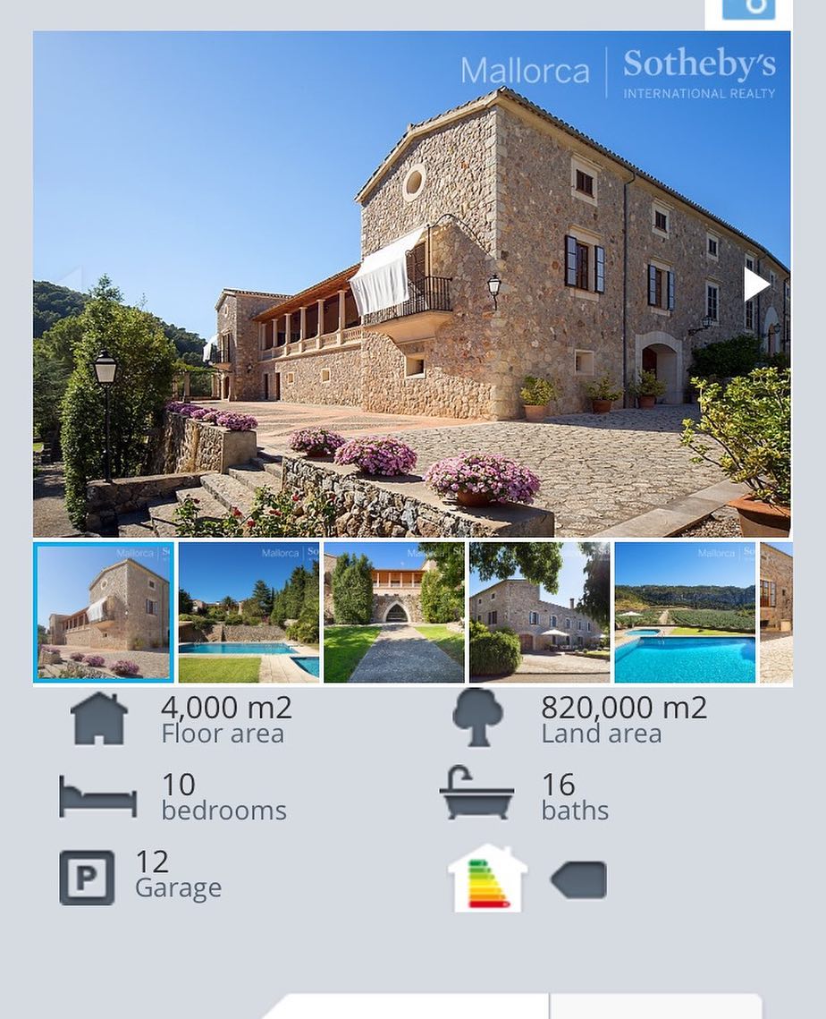 Traditional Mallorqun finca  26000000 luxuryrealestate luxurylifestyle propertymallorca majorca fincahellip